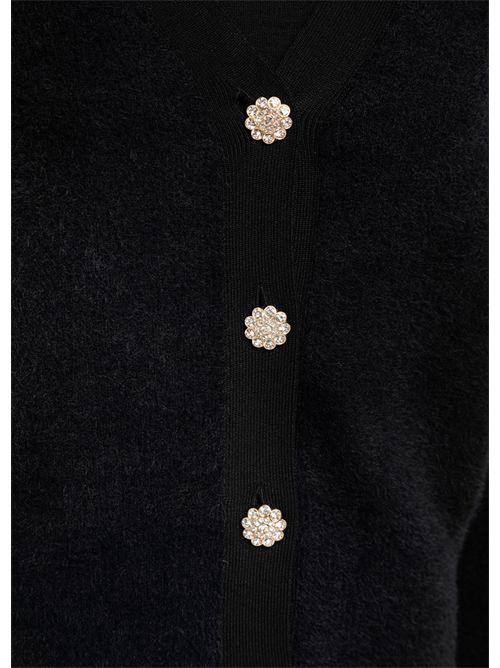 Cardigan e top in filato effetto pelliccia BLUGIRL BLUMARINE | RF5235MA39R/22222